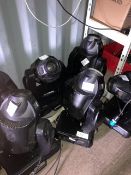 Twin chamber PRG lighting x6