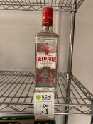 Beefeater London dry gin x3