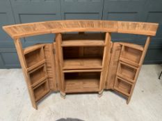 SOLID TEAK OUTDOOR QUALITY NEW GARDEN FOLDING HOME BAR