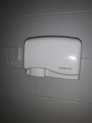 Manrose White Hand Dryer Unit