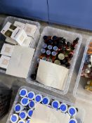 Quantity Of Hot Sauces And Jars Of Olives