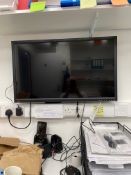 Black Framed Television