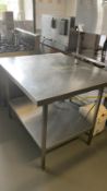 Stainless Steel Preparation Station