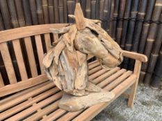 Huge Driftwood Horses Head
