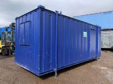 20ft Portable Office Canteen Cabin Welfare Unit An