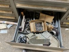 Cupboard and contents