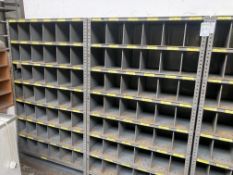 Pigeon-hole storage