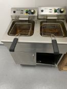 Adexa Twin Basket Deep Fat Fryer