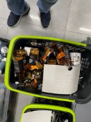 A Selection Of Mixed Ciders And Beers