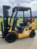 caterpillar 2.5 Tonne Gas Forklift Container Spec