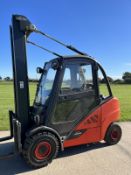 Linde H30 Diesel Forklift Triple Mast