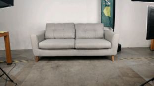 Two Seater Grey Sofa