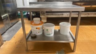 Stainless Steel Preparation Unit