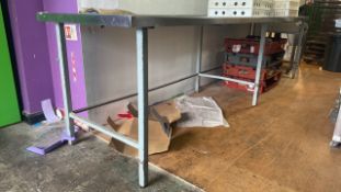 Stainless Steel Preparation Unit