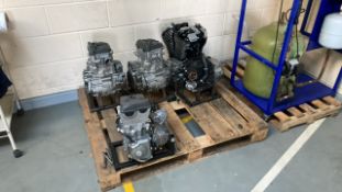 4 x engine blocks