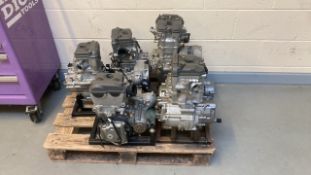 5 x engine blocks