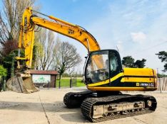 Jcb Js160 Tracked Excavator * Year 2006 * C/W Quick Hitch And Bucket