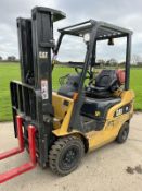 caterpillar 1.8 Tonne Gas Forklift Container Spec 2017