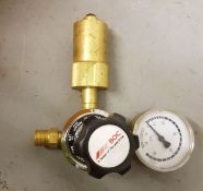 High Pressure BOC Argon Flow Regulator