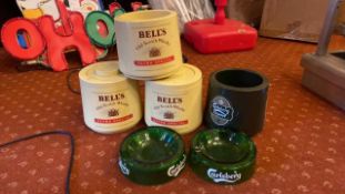 Miscellaneous Storage Tubs and Ashtrays