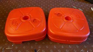 Plastic Parasol Water Base X2