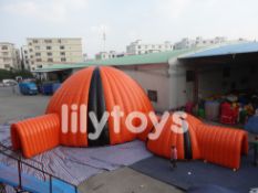Inflatable tent