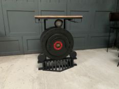 Large Steam Engine Bar Counter