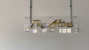 The Hive Florecent Sign