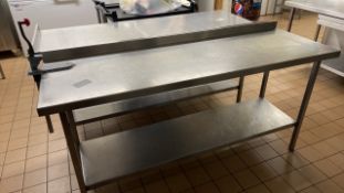 Stainless Steel Preparation Station