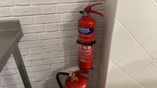 Lot Of 2 Fire Extinguishers