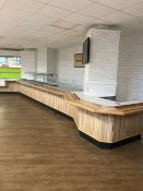 Servery unit with hot/ cold holding