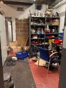 Contents of plant room store