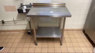 Stainless Steel Preparation Station