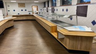 Hot and cold hold display units