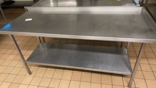 Stainless Steel Preparation Station