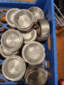 12x Aluminum Auto Pie Press Bases