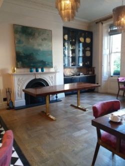 Luxury Five Star Hotel Furniture - George Smith Design, Terzani  La Luce Pensata Lighting, Ceccotti Collezioni , Dorchester Silk Drapes