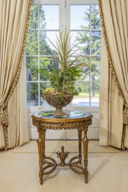 Luxury Five Star Hotel & Boutique Furniture Terzani La Luce Pensata Lighting, Ceccotti Collezioni , Dorchester Silk Drapes