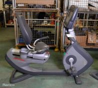 Life Fitness recumbent trainer bike
