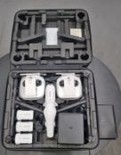 DJI Inspire 1 Pro Drone Set in case - 2 controllers, DJI ZENMUSE x5 1:1./15 ASPH lens