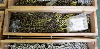 Heavy Duty Non-Skid Chains for Single and Twin Tires - 1 crate