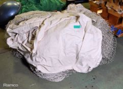 Large Cricket net - white