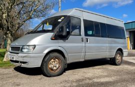 Ford Transit Van - Silver - 2003 - Diesel - 2.4L engine - 2 axle rigid body - 46973 miles