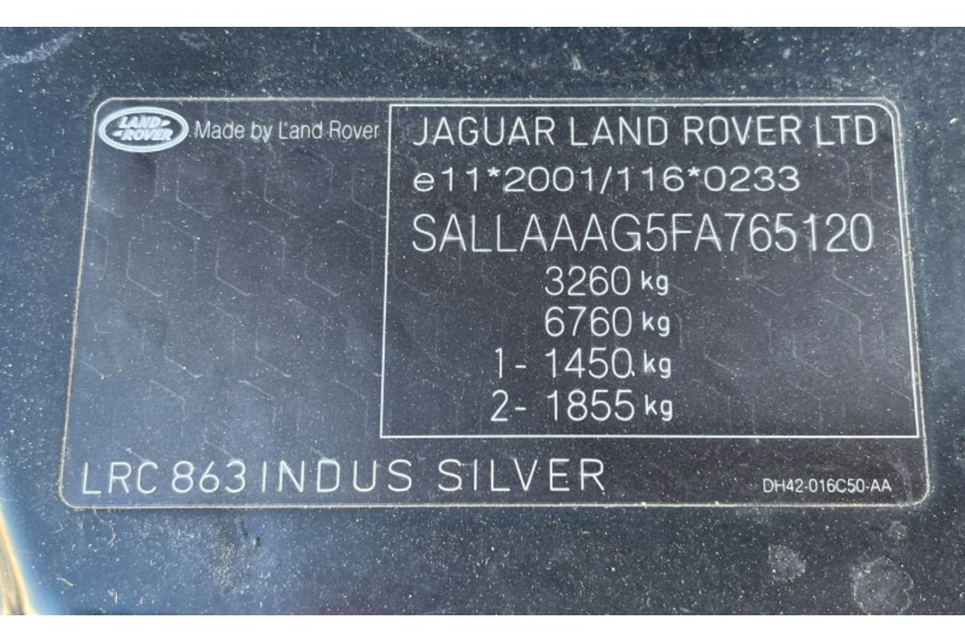 Land Rover Discovery LJ15 LSX - 2015 Model - Diesel - 2993cc Engine - Automatic Gearbox - Image 33 of 36
