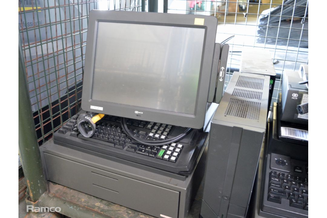2x NCR Shop Register Electronic Till With Barcode Function - Image 2 of 4