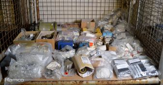 Various mechanical spares, valves, seals, pumps