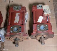 2x Truninger main hydraulic pump units