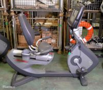Life Fitness recumbent trainer bike