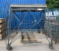 EX-USAF mobile maintenance platform - L 2600mm x W 2600 mm x H 3400mm