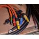 13x Heavy duty extension cables 600vac 660 amp 30mm diameter - Image 3 of 3